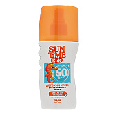 Детский крем для безопасного загара Sun Time Kids SPF 50 150 мл Биокон 1